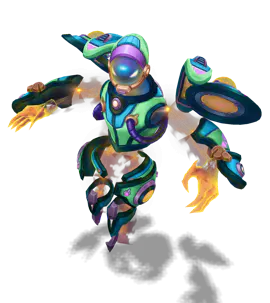 Turquoise Astronaut Xerath chroma
