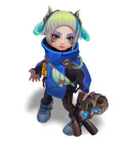 Sapphire Lunar Beast Annie chroma