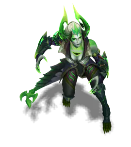 Emerald Ruined Shyvana chroma