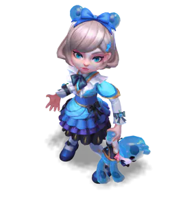 Aquamarine Cafe Cuties Annie chroma