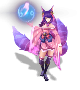 Rose Quartz Spirit Blossom Ahri chroma