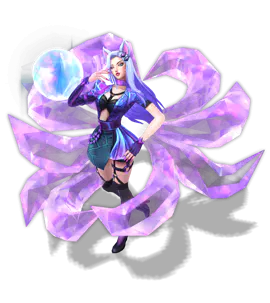 Tanzanite K/DA ALL OUT Ahri chroma