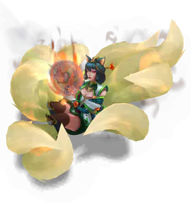 Emerald Foxfire Ahri chroma