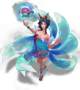 Turquoise Spirit Blossom Springs Ahri chroma