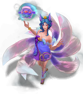 Tanzanite Spirit Blossom Springs Ahri chroma