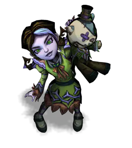 Emerald Fright Night Annie chroma
