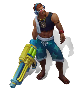 Turquoise Pool Party Graves chroma