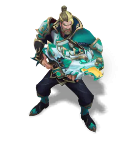 Turquoise Porcelain Graves chroma