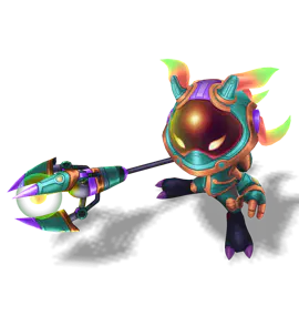 Turquoise Astronaut Fizz chroma