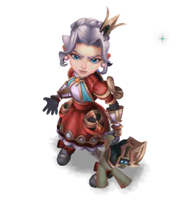 Ruby Battle Princess Annie chroma