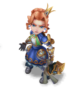 Sapphire Battle Princess Annie chroma