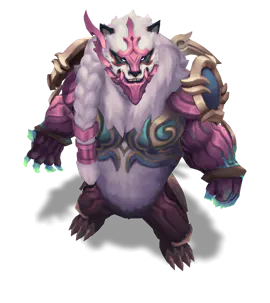 Rose Quartz Duality Dragon Volibear chroma