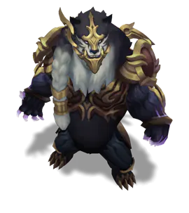 Obsidian Duality Dragon Volibear chroma