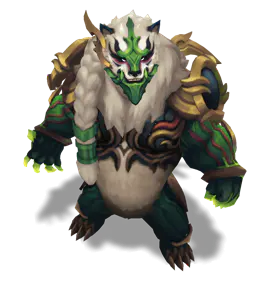 Emerald Duality Dragon Volibear chroma