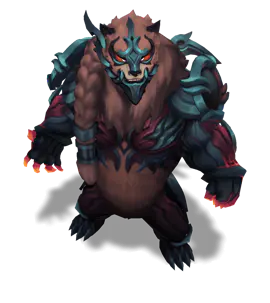 Emberclaw Duality Dragon Volibear chroma