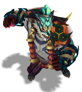 Turquoise Inkshadow Volibear chroma