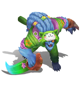 Emerald Pretty Kitty Rengar chroma