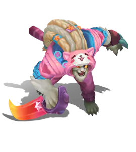 Rose Quartz Pretty Kitty Rengar chroma
