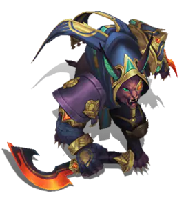 Obsidian Guardian of the Sands Rengar chroma