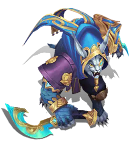 Sapphire Guardian of the Sands Rengar chroma