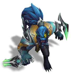 Aquamarine Sentinel Rengar chroma