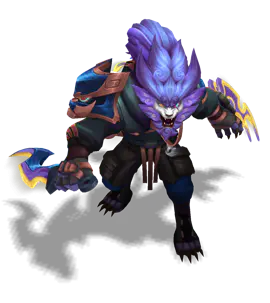 Obsidian Street Demons Rengar chroma