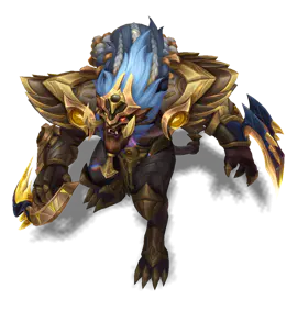 Gold Victorious Rengar chroma