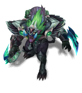 Emerald Victorious Rengar chroma