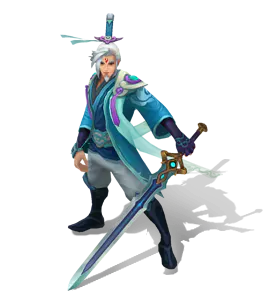 Turquoise Eternal Sword Yi chroma
