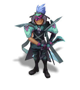 Turquoise PsyOps Master Yi chroma