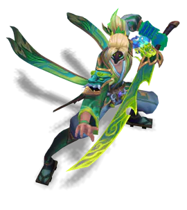 Emerald Spirit Blossom Master Yi chroma