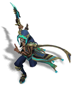 Turquoise Inkshadow Master Yi chroma