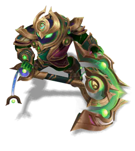 Emerald Cosmic Paladin Nautilus chroma