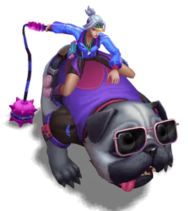 Sapphire Pug Trainer Sejuani chroma