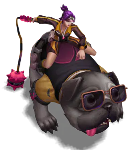 Obsidian Pug Trainer Sejuani chroma