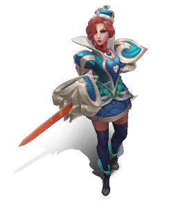 Aquamarine Heartpiercer Fiora chroma