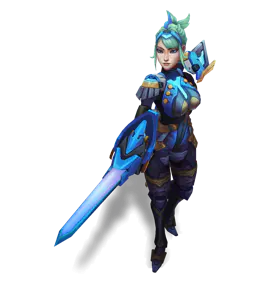 Sapphire Pulsefire Fiora chroma