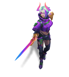 Tanzanite Lunar Beast Fiora chroma