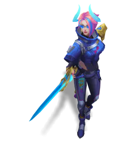 Sapphire Lunar Beast Fiora chroma