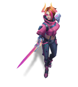 Rose Quartz Lunar Beast Fiora chroma