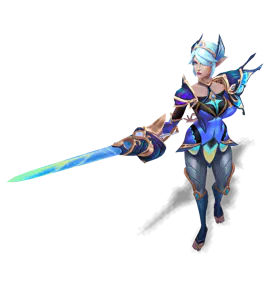 Sapphire Faerie Court Fiora chroma