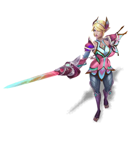 Rose Quartz Faerie Court Fiora chroma