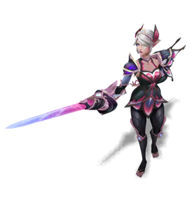 Obsidian Faerie Court Fiora chroma