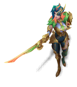Emerald Dragonmancer Fiora chroma