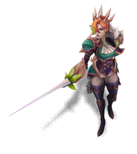 Emerald Battle Queen Fiora chroma