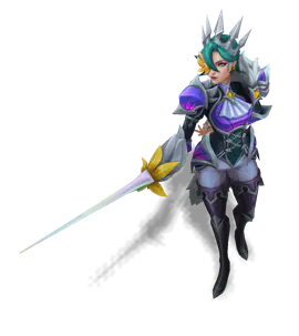 Tanzanite Battle Queen Fiora chroma