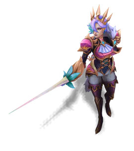 Rose Quartz Battle Queen Fiora chroma