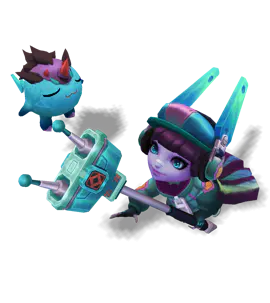 Turquoise Monster Tamer Lulu chroma