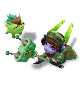Emerald Monster Tamer Lulu chroma