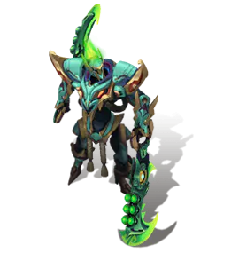 Emerald Mecha Kingdoms Draven chroma